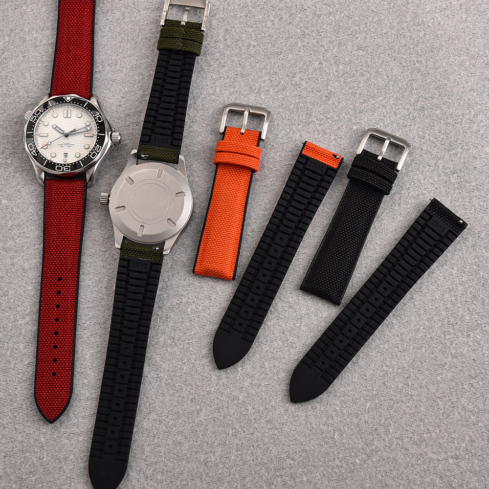 Canvas Strap Watch - New Design Sailcloth Rubber Strap Quick