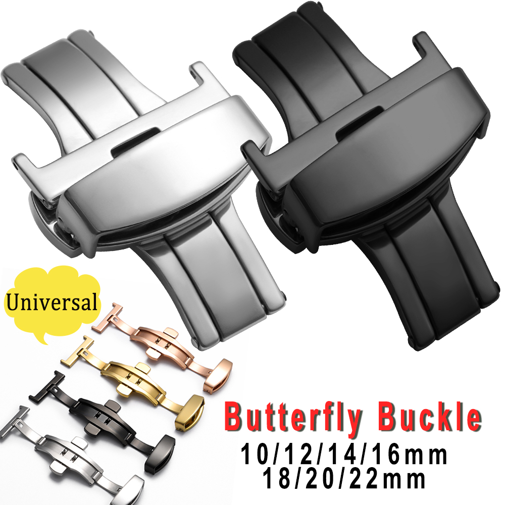 Stainless Steel Universal Butt – обзор и цена Butterfly Clasp Deployant