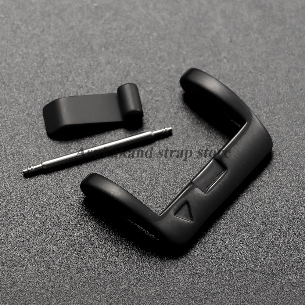 Black Stainless Steel Watch Bu – обзор и цена Silicone Watch Band 22Mm