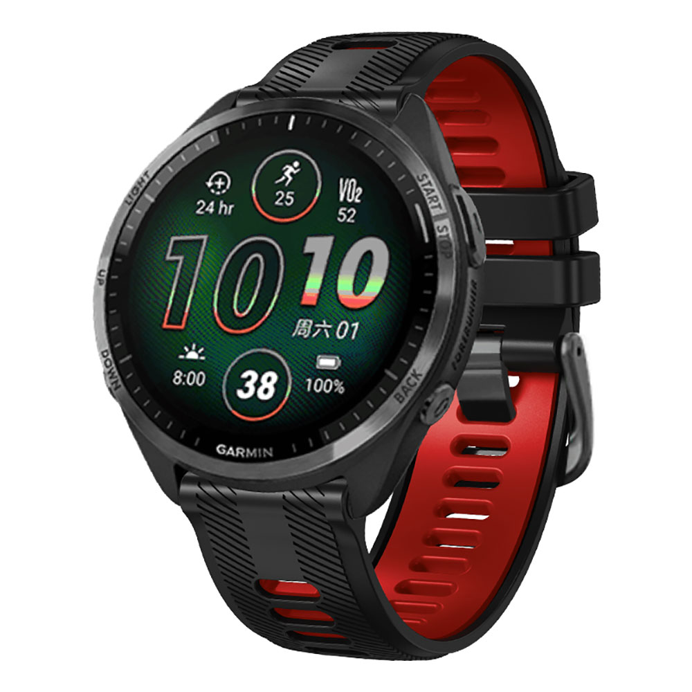 For Garmin Forerunner 965 955  – обзор и цена Silicone Watch Band 22Mm