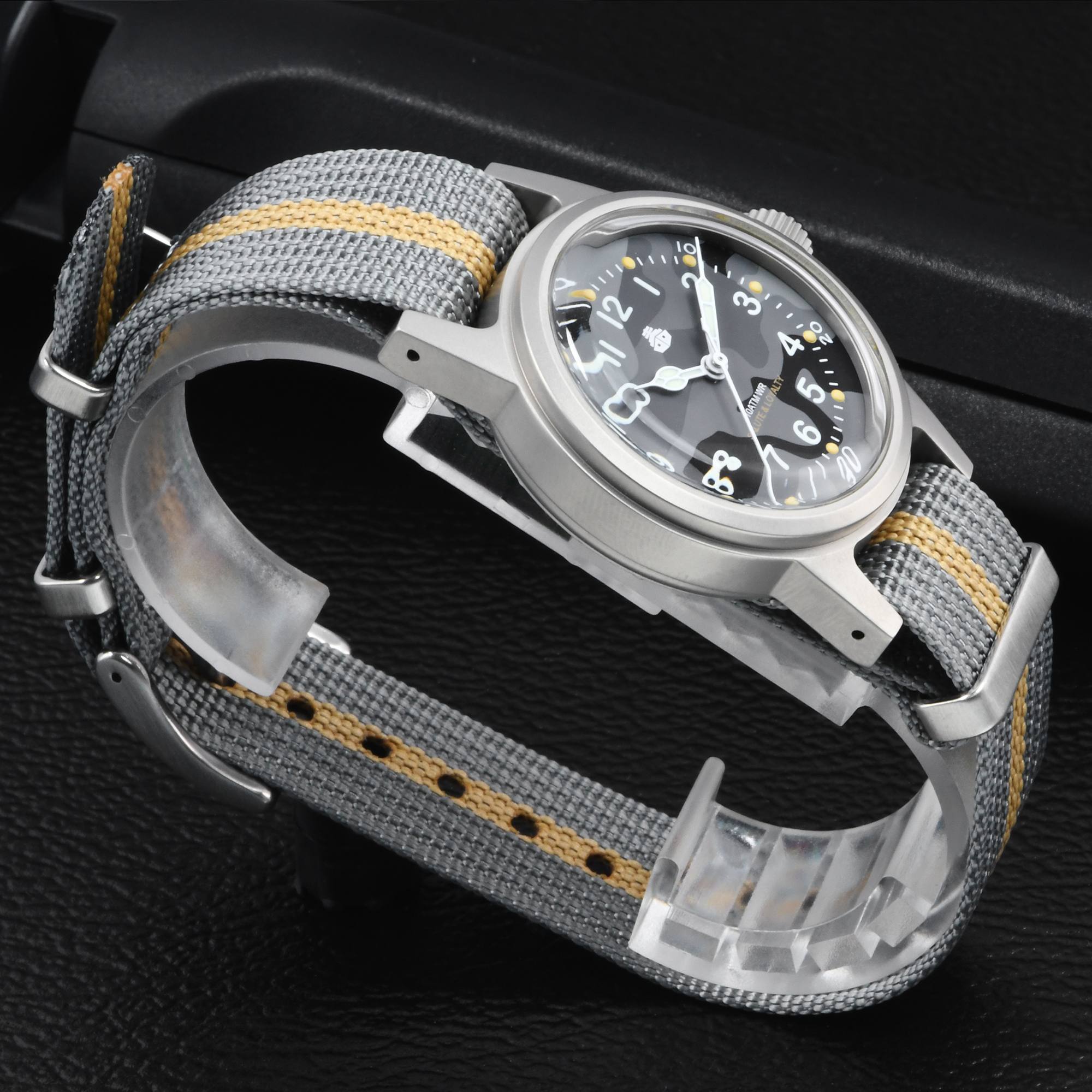 TEKAPO Replica World War II Re – обзор и цена Canvas Strap Watch