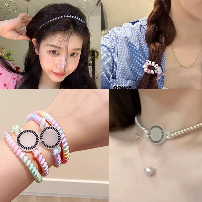 Elastic Fashion Telephone Line – обзор и цена Silicone Band Women