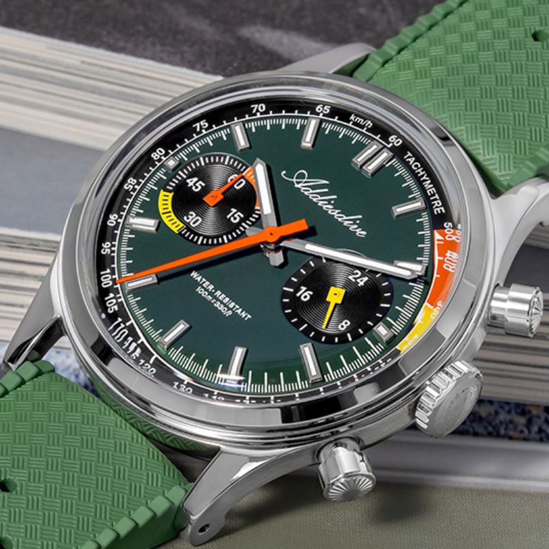 ADDIESDIVE 2025 NEW TOP 38mm M – обзор и цена Rubber Strap Diver
