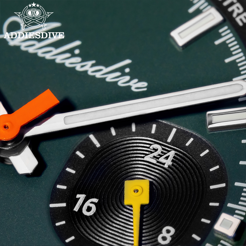 ADDIESDIVE 2025 NEW TOP 38mm M – обзор и цена Rubber Strap Diver