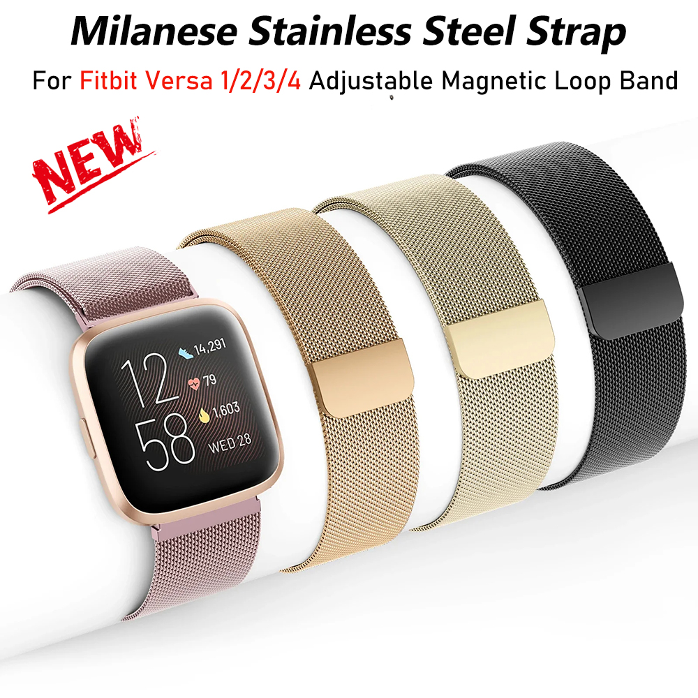 Milanese Strap for Fitbit Vers – обзор и цена Milanese Loop Magnetic
