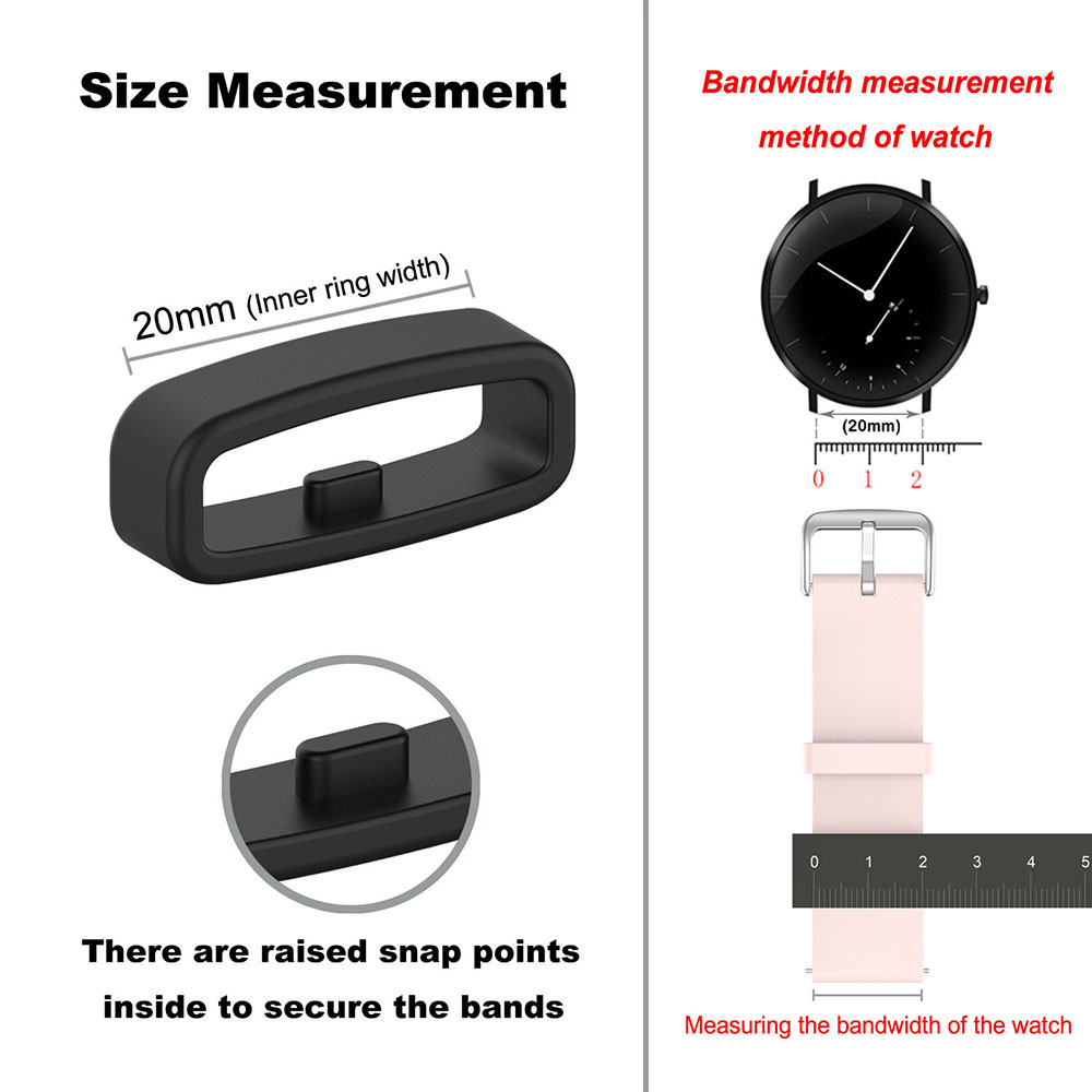 18 20 22mm Watch Band Ring Rub – обзор и цена Silicone Watch Band 22Mm