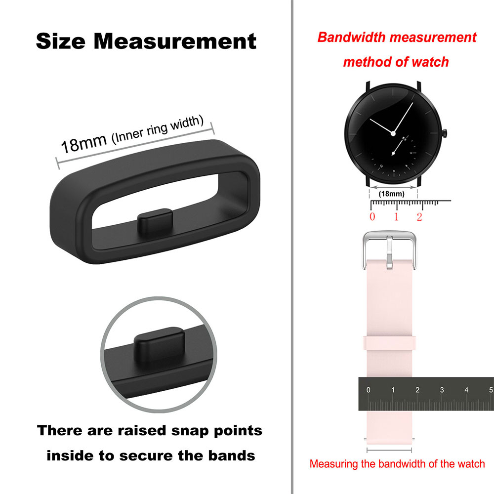 18 20 22mm Watch Band Ring Rub – обзор и цена Silicone Watch Band 22Mm