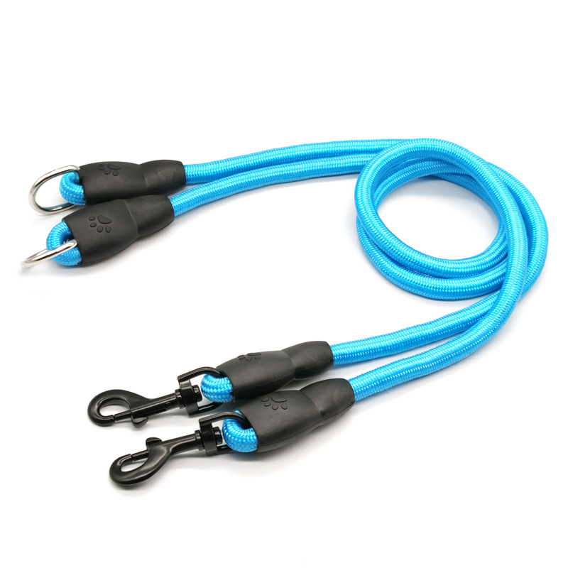 Dog Leash Double Leashes for D – обзор и цена Leather Strap Quick Release