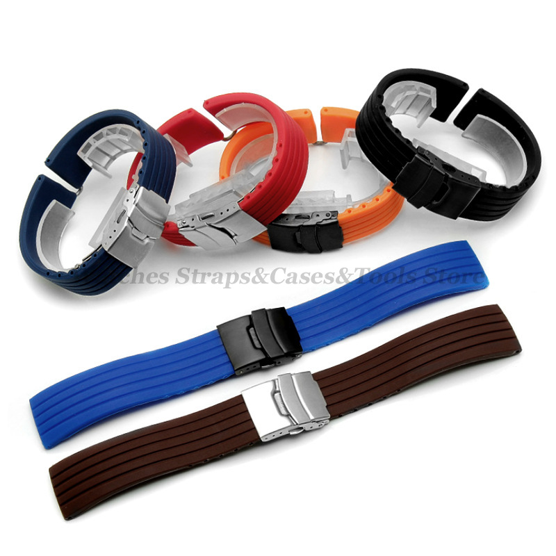 18mm 20mm 22mm 24mm Quick Rele – обзор и цена Rubber Strap Diver