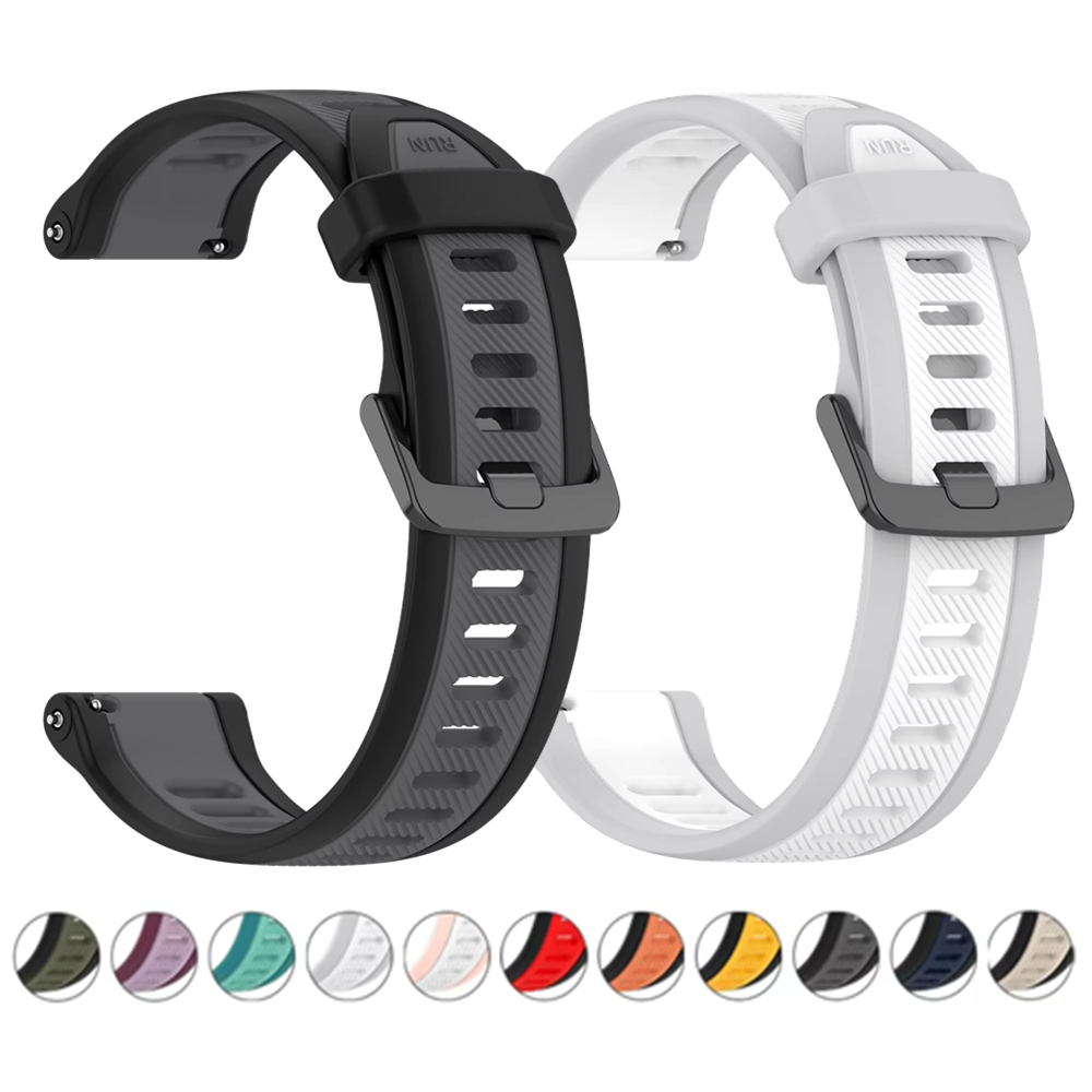 22mm 20mm 18mm Texture Silicon – обзор и цена Silicone Watch Band 22Mm