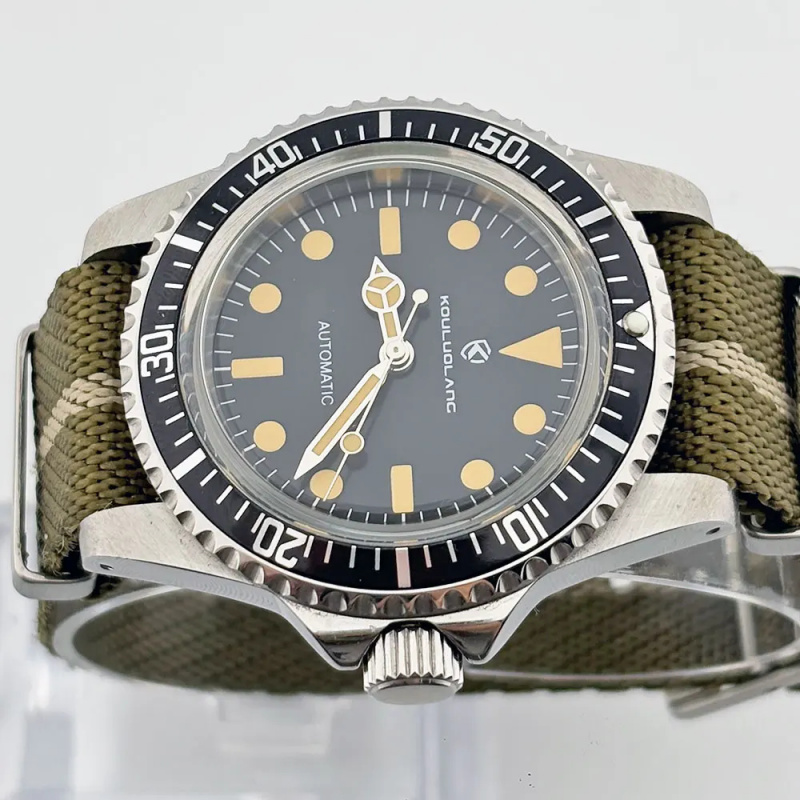 NH35 vintage 40mm sapphire gla – обзор и цена Tropic Strap Vintage