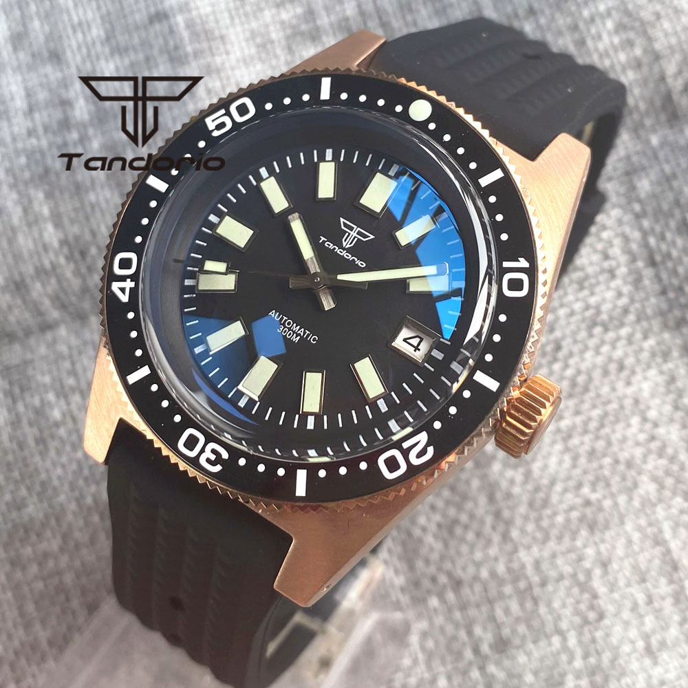 Tandorio 62 MAS CUSN8 Solid Br – обзор и цена Rubber Strap Diver