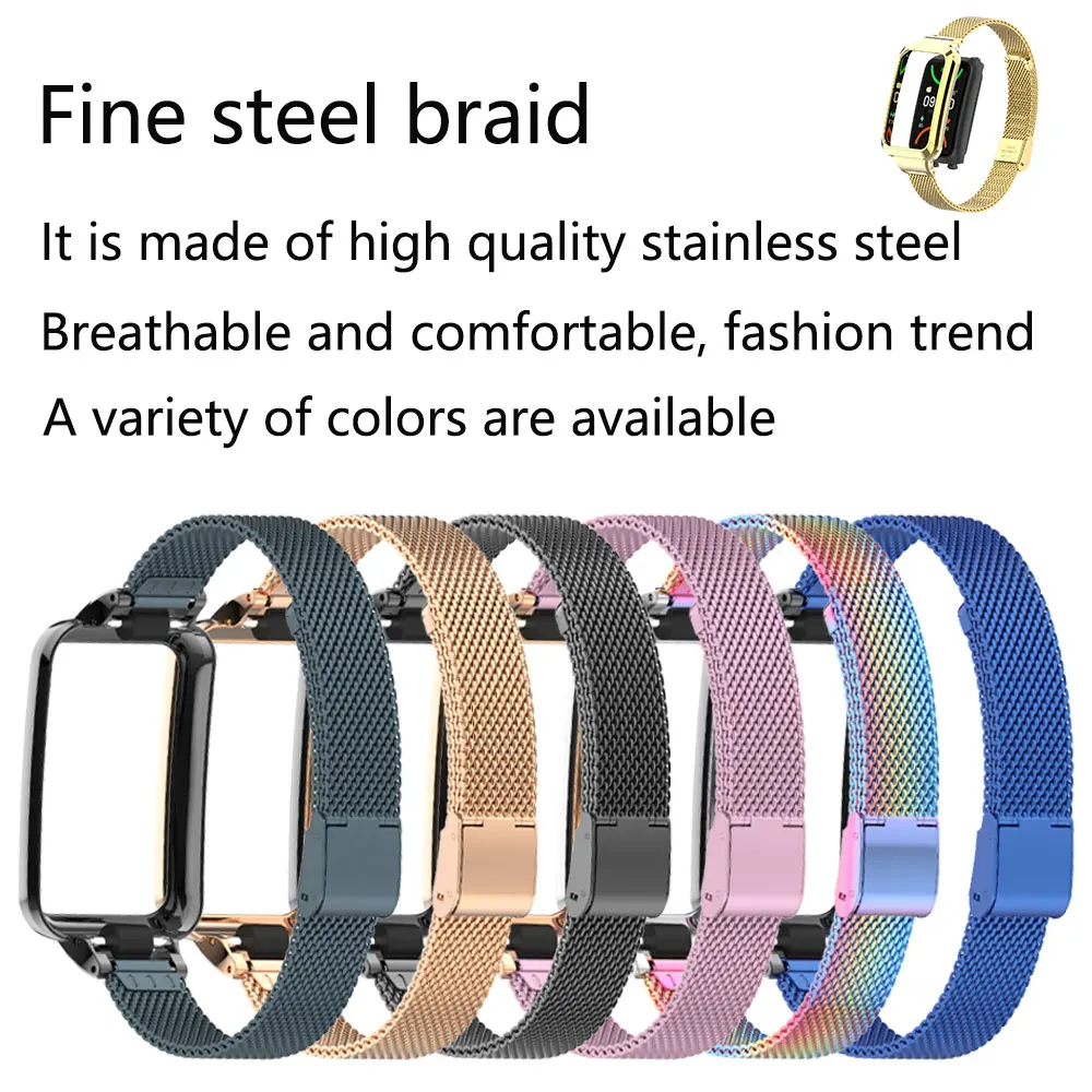 Suitable for Oppo Band 2 Stain – обзор и цена Mesh Strap Metal