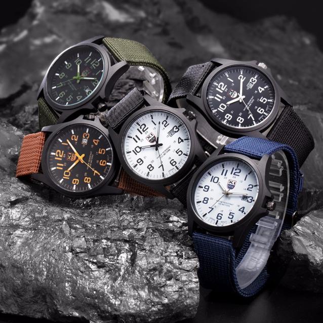 Men'S Quartz Watch Student Sim – обзор и цена Tropic Strap Vintage