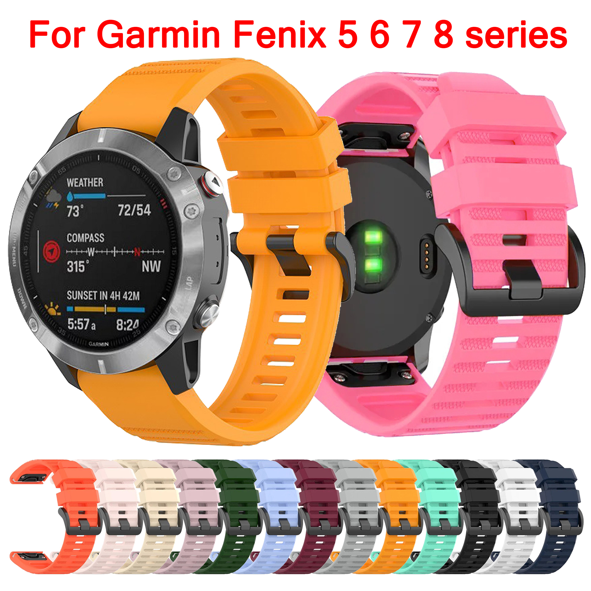 QuickFit 26mm 20mm 22mm Watchb – обзор и цена Silicone Watch Band 22Mm