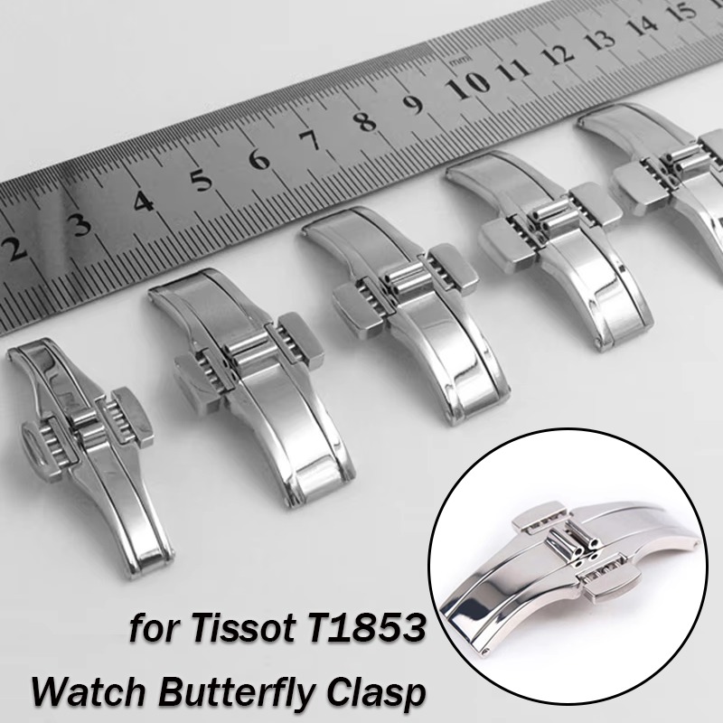 for Tissot T1853 Watch Band Bu – обзор и цена Butterfly Clasp Deployant