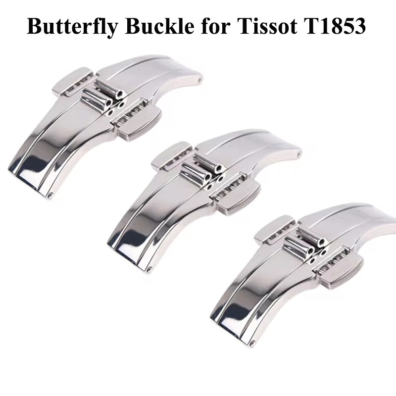for Tissot T1853 Watch Band Bu – обзор и цена Butterfly Clasp Deployant