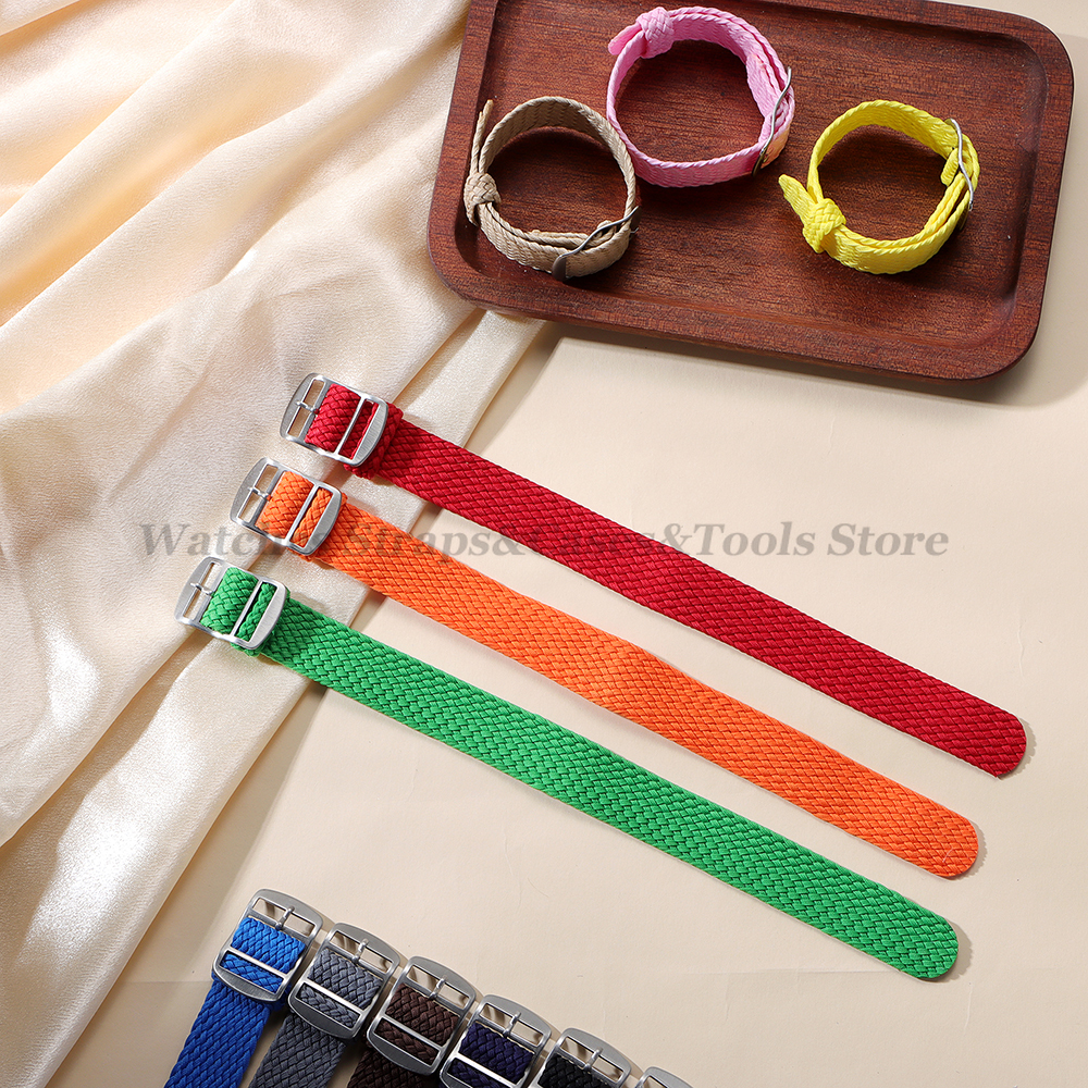 14mm 16mm 18mm 20mm 22mm Nylon – обзор и цена Perlon Strap Woven