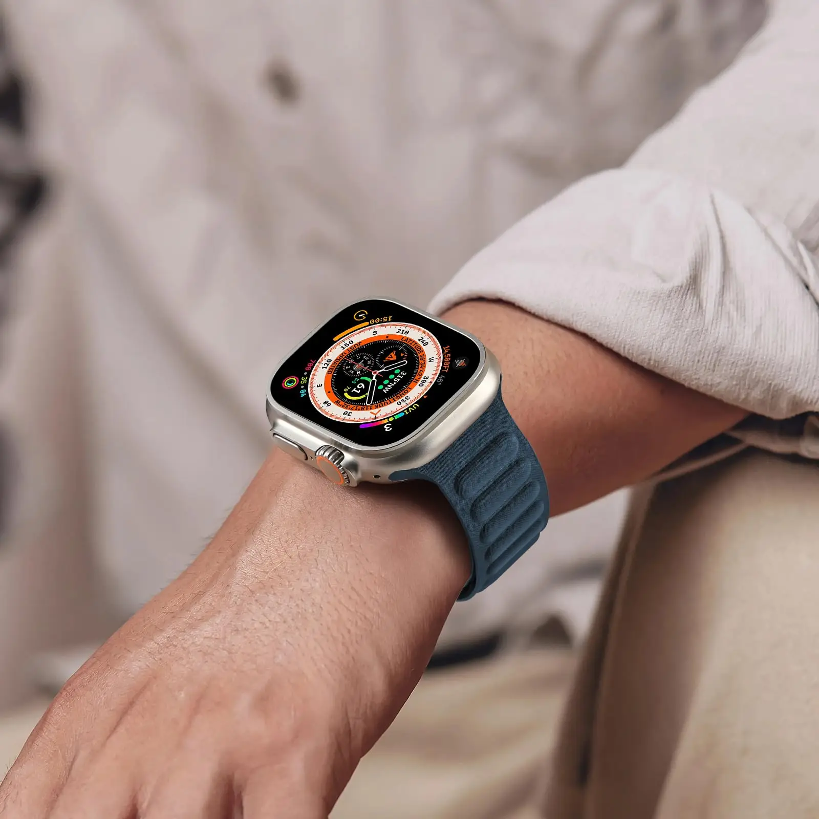 FineWoven Magnetic Loop Strap  – обзор и цена Milanese Loop Magnetic