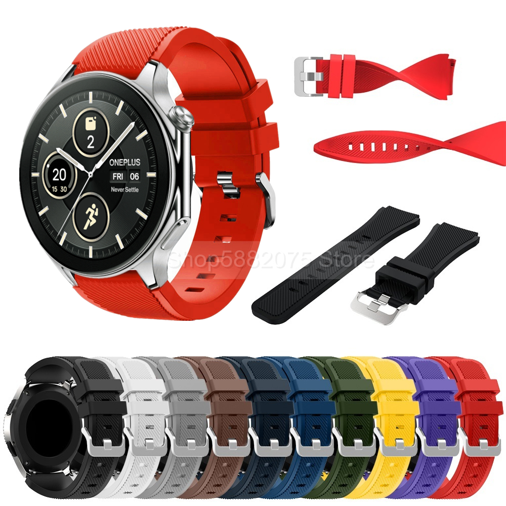 22mm Silicone Strap For OPPO W – обзор и цена Silicone Watch Band 22Mm