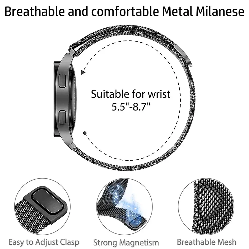 Milanese Loop For Samsung Gala – обзор и цена Milanese Loop Magnetic