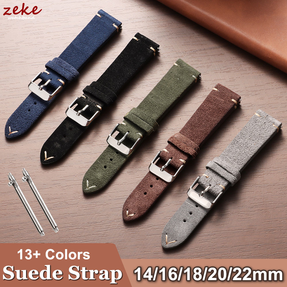 Vintage Soft Suede Leather Str – обзор и цена Suede Strap Watch