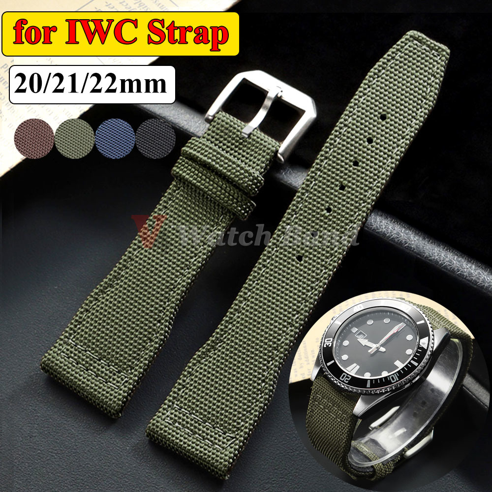 20mm 21mm 22mm Nylon Canvas Wa – обзор и цена Canvas Strap Watch