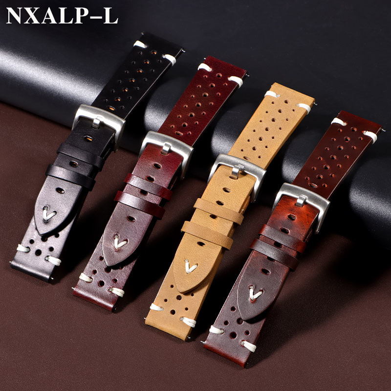 Retro Oil Wax Discoloration Le – обзор и цена Nato Strap Nylon