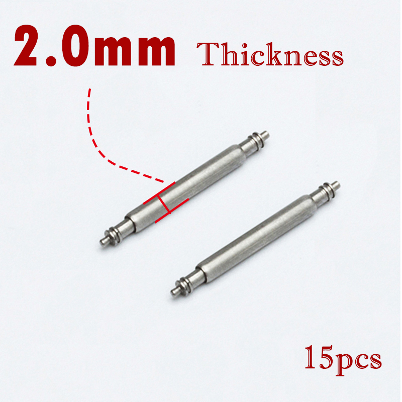 15pcs Watch Band Pin 2.0mm Dia – обзор и цена Spring Bar Tool Set