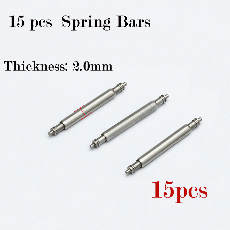 15pcs Watch Band Pin 2.0mm Dia – обзор и цена Spring Bar Tool Set