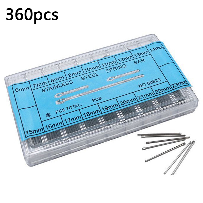 360 Pieces Split Pins Stainles – обзор и цена Spring Bar Tool Set