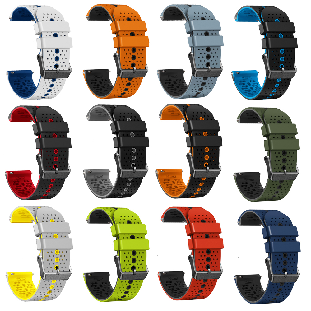 22mm Silicone Band For COROS P – обзор и цена Silicone Watch Band 22Mm
