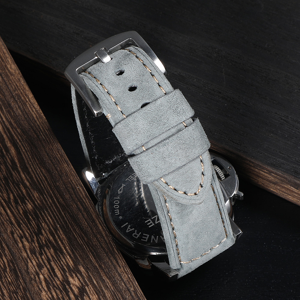 Genuine Suede Watch Strap 22mm – обзор и цена Suede Strap Watch
