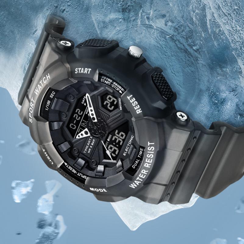 TIMEARTX Men's Watch Luxury Mu – обзор и цена Rubber Strap Diver