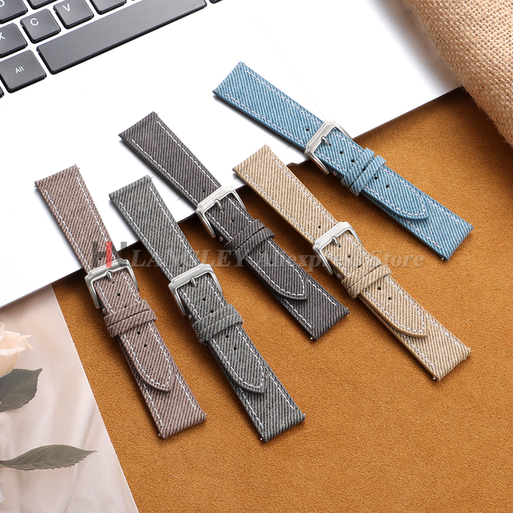Denim Nylon Watch Strap Canvas – обзор и цена Canvas Strap Watch