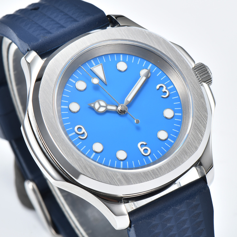 New 42mm NH35 Automatic Mechan – обзор и цена Rubber Strap Diver