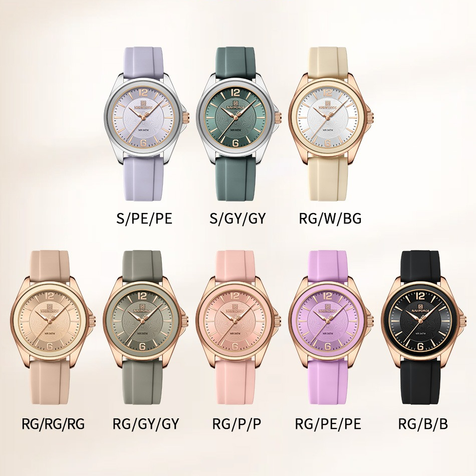 New Style NAVIFORCE Women's Wa – обзор и цена Silicone Band Women