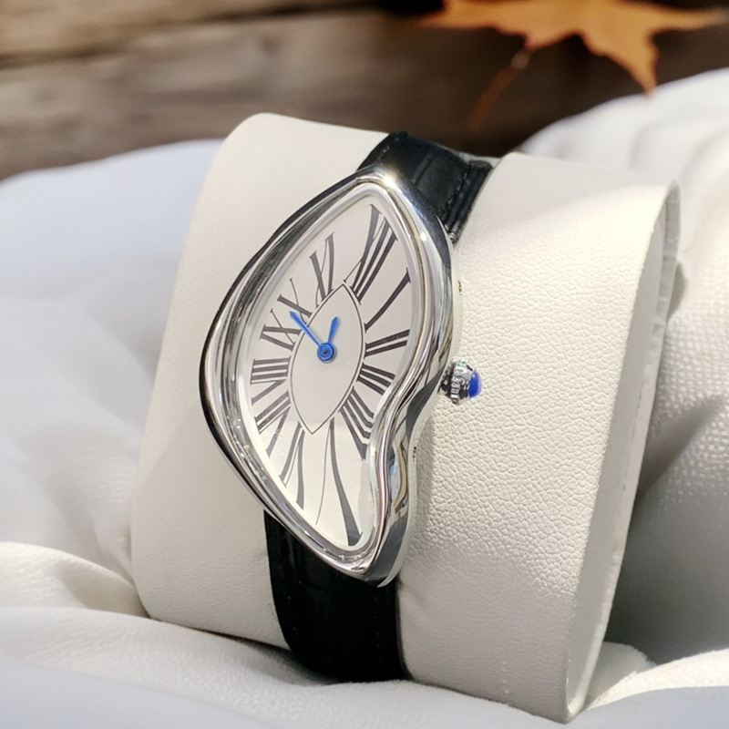 Medieval alien watches melt an – обзор и цена Leather Watch Band Men