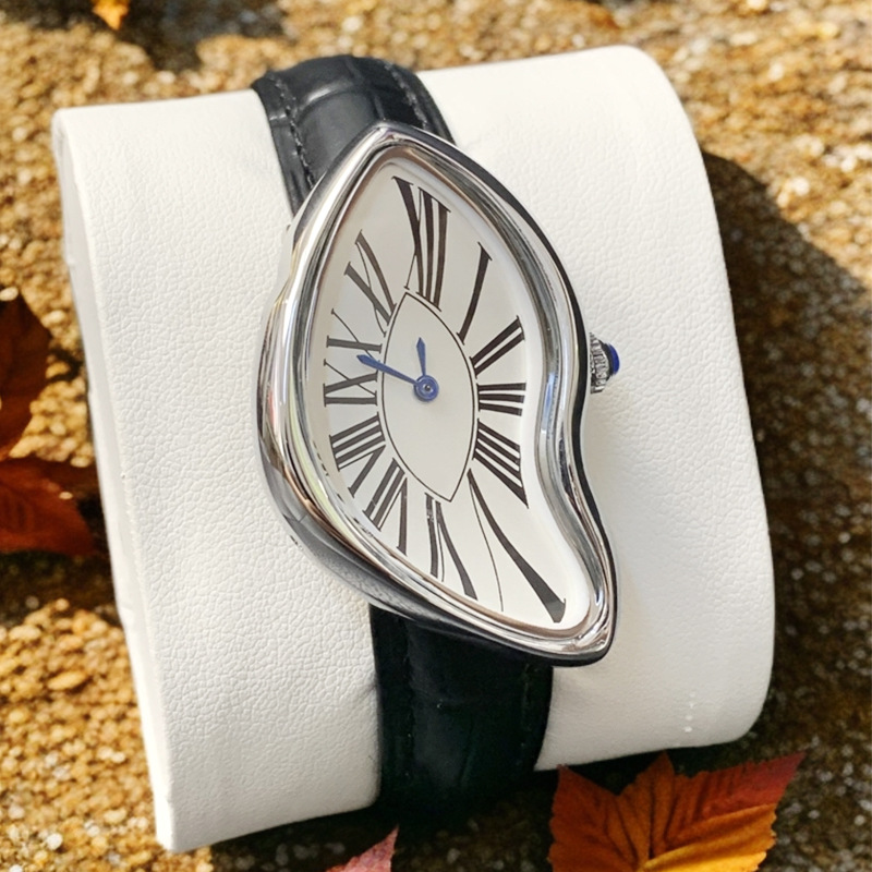 Medieval alien watches melt an – обзор и цена Leather Watch Band Men