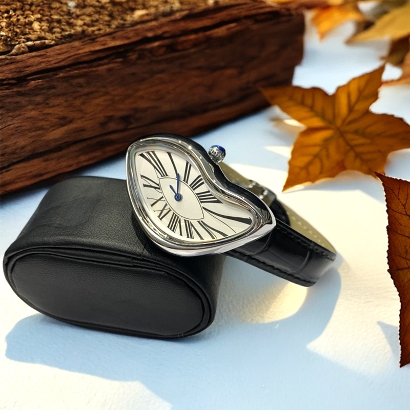 Medieval alien watches melt an – обзор и цена Leather Watch Band Men