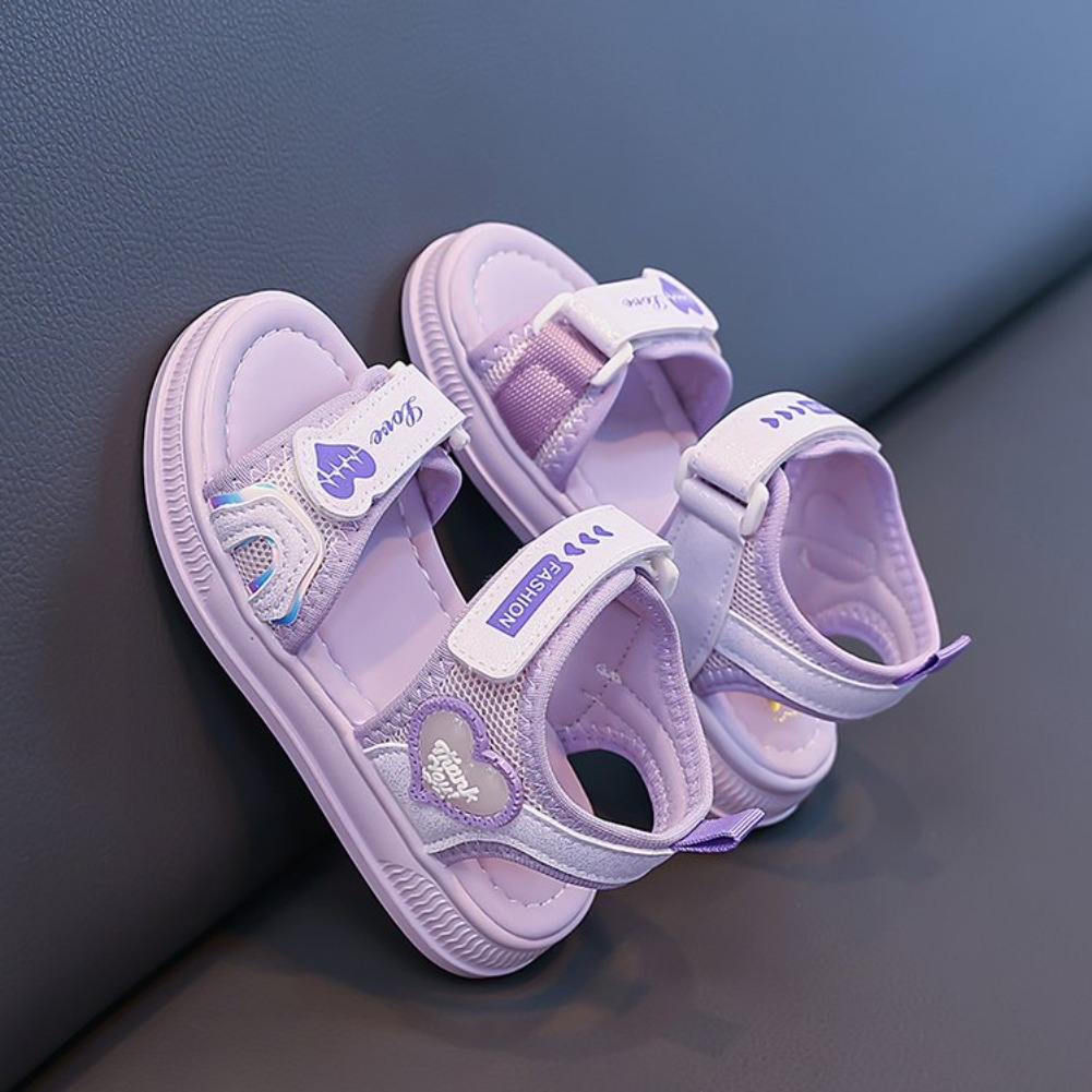 Girls' Heart-Shaped Princess S – обзор и цена Sport Loop Velcro