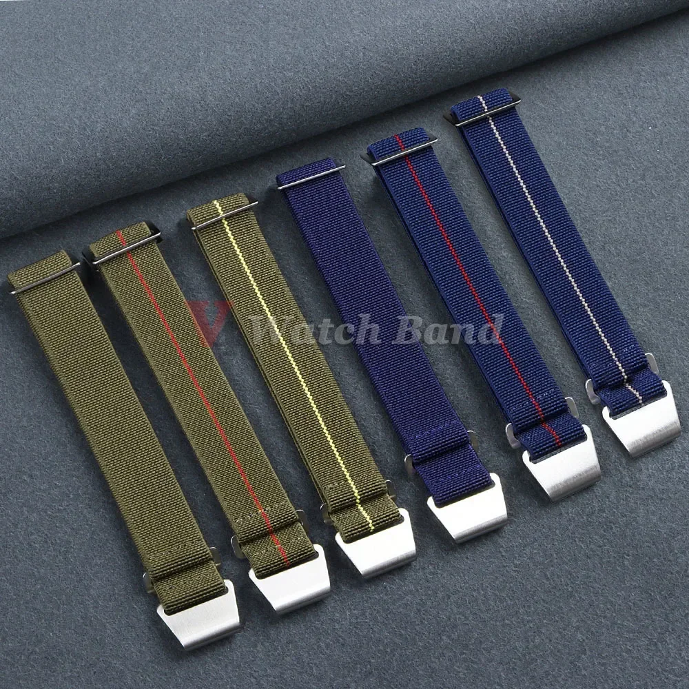 Elastic Watch Strap 60s French – обзор и цена Parachute Strap Elastic