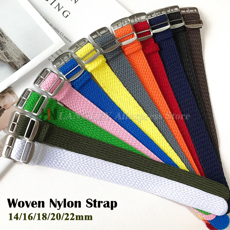 Fabric Woven Nylon Watch Band  – обзор и цена Perlon Strap Woven