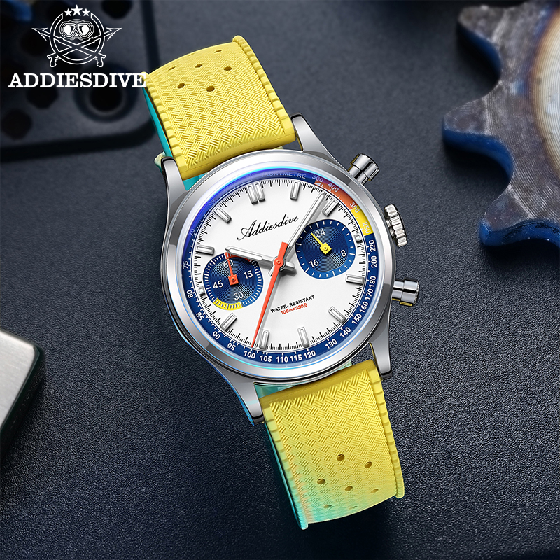 ADDIESDIVE Fashion Men's Quart – обзор и цена Rubber Strap Diver