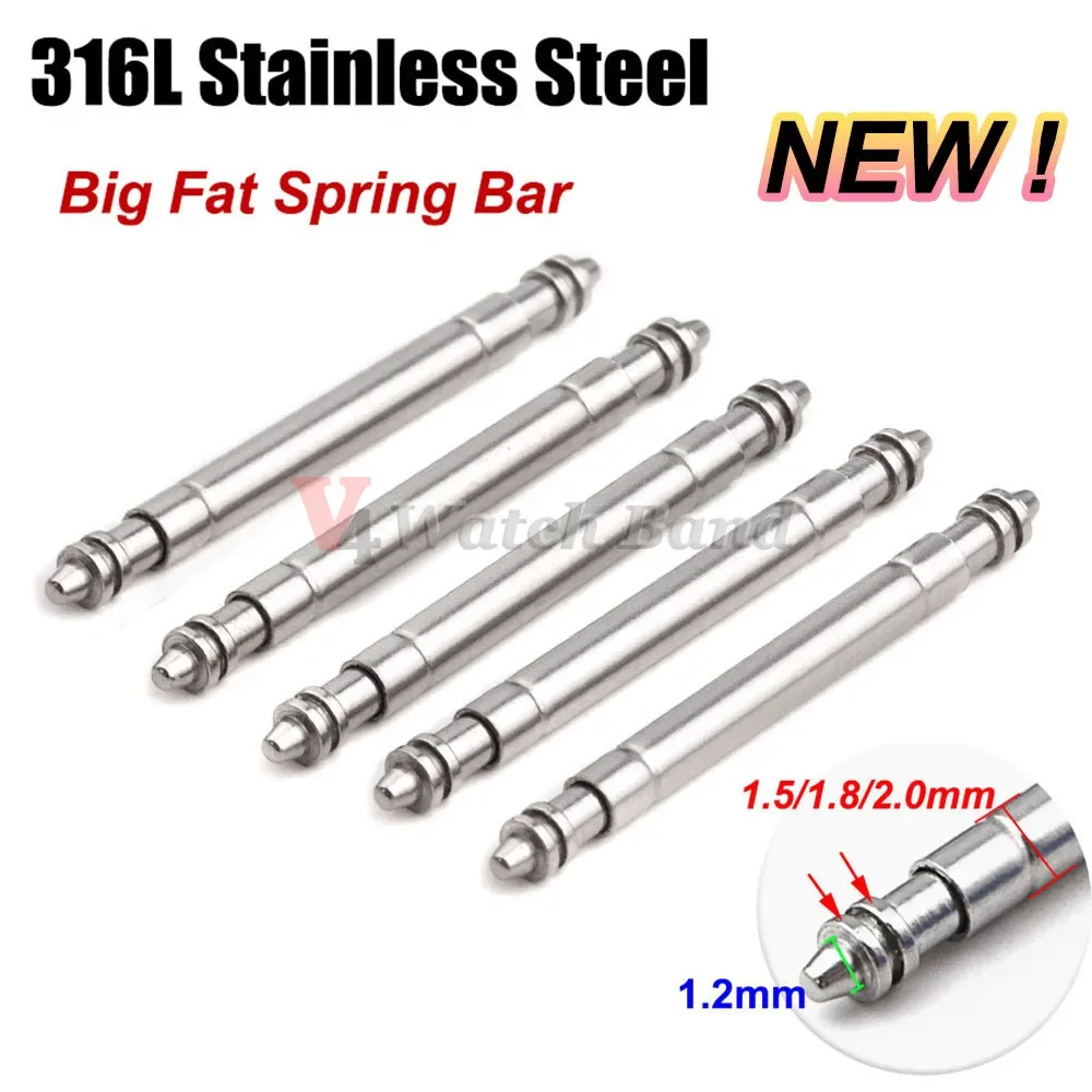 316L Stainless Steel Big Fat W – обзор и цена Spring Bar Tool Set