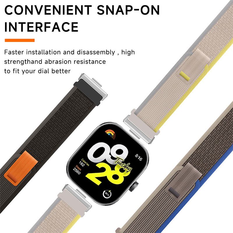 For Xiaomi Redmi Watch 4 Nylon – обзор и цена Sport Loop Velcro