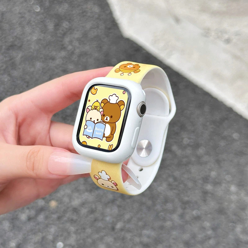 Cute Rilakkuma Print Silicone  – обзор и цена Silicone Band Women