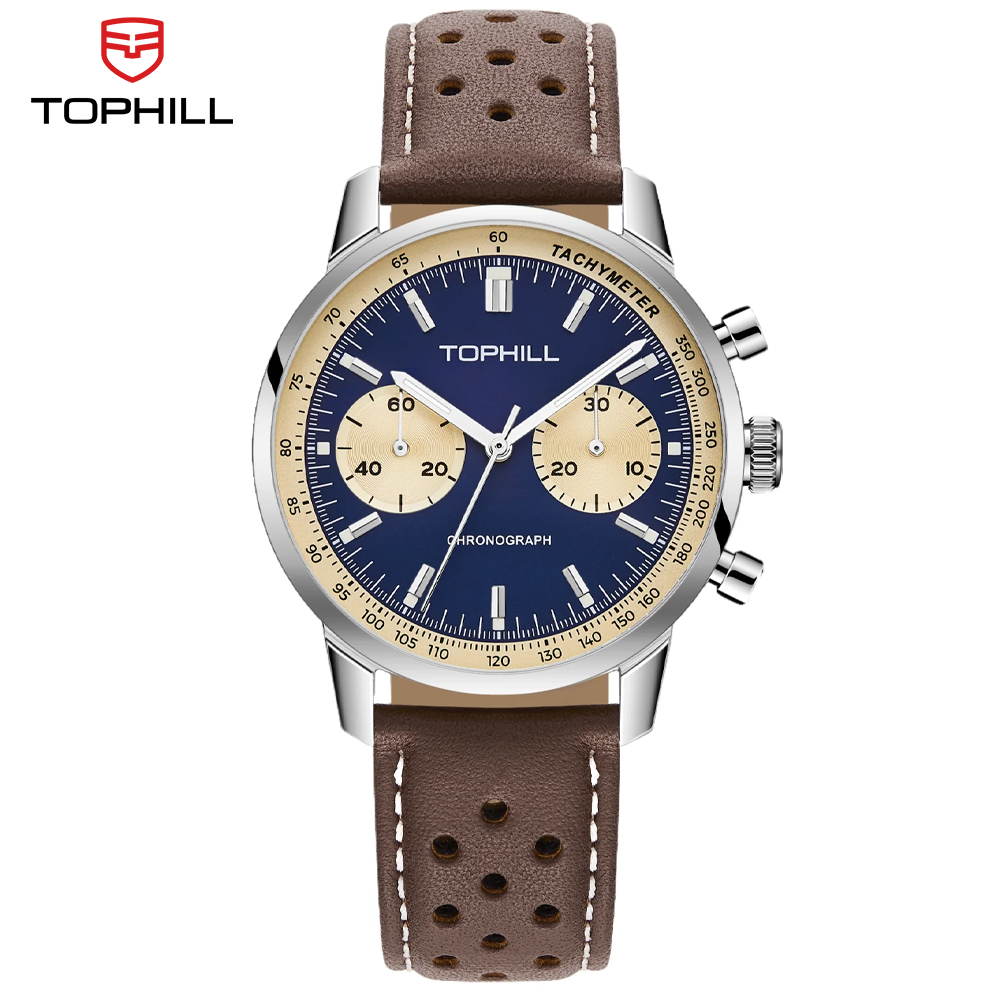 TOPHILL Vintage Racing Chronog – обзор и цена Tropic Strap Vintage