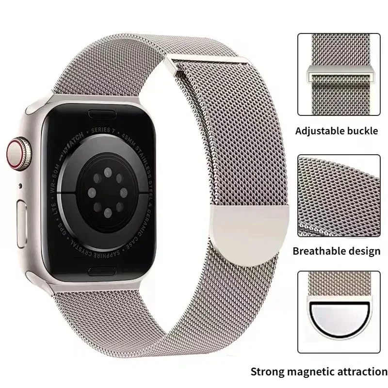 Magnetic Loop Strap For Apple  – обзор и цена Milanese Loop Magnetic