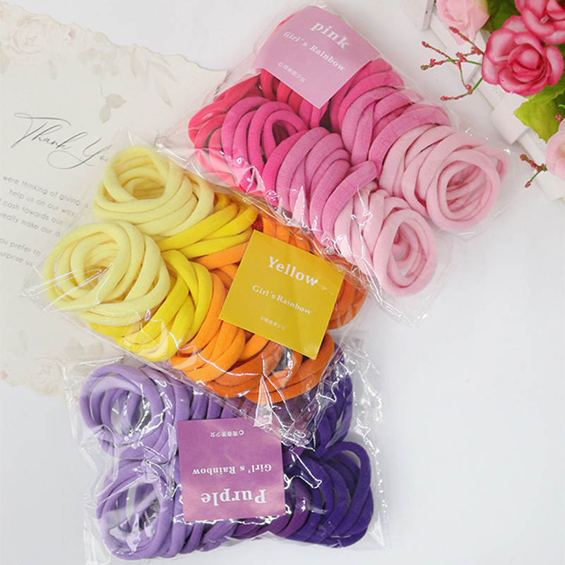 50PCS/Set Women Girls Basic Ha – обзор и цена Silicone Band Women
